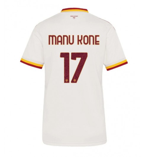 AS Roma Manu Kone #17 Vieraspaita Naisten 2026-27 Lyhythihainen AS Roma Manu Kone #17 Vieraspaita Naisten 2026-27 Lyhythihainen